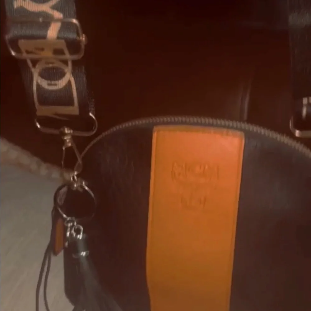 Authentic MCM Beauty Pouch – DIY Converted to Crossbody - Picture 3 of 8
